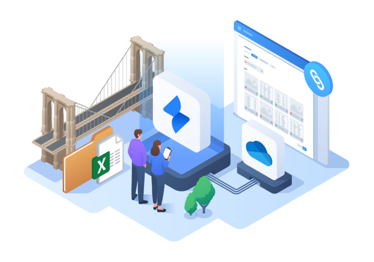 Link files to Jira tickets - onedrive illustration