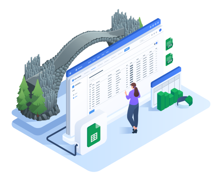 Google Sheets integration to jira illustration