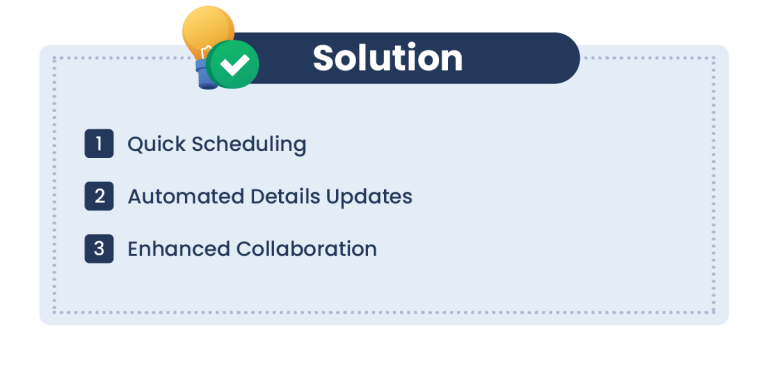 Solution - creating event with the microsoft outlook integration